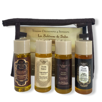 La Sultane De Saba Kit Trousse d&eacute;couverte 4 Senteurs - Подарочный набор